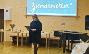 Ziemassvētku pasākums Barkavas struktūrvienībā