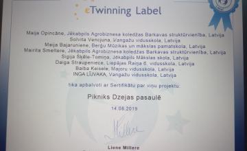 eTwinning - Strādājam IZCILI un ar KVALITĀTI!