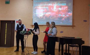 1.Adventes svecītes iedegšana Barkavas struktūrvienībā