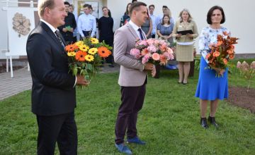 Siltinātās mācību korpusa ēkas atklāšana