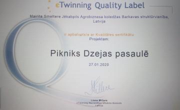 eTwinning - Strādājam IZCILI un ar KVALITĀTI!