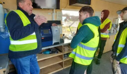 A1 grupas mācību ekskursija uz LPKS LATRAPS Barkavā