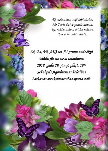 Izlaidums 2018!