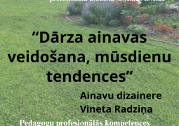 Dārza ainavas veidošana, mūsdienu tendences