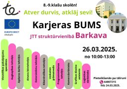 Karjeras BUMS struktūrvienībā Barkavā